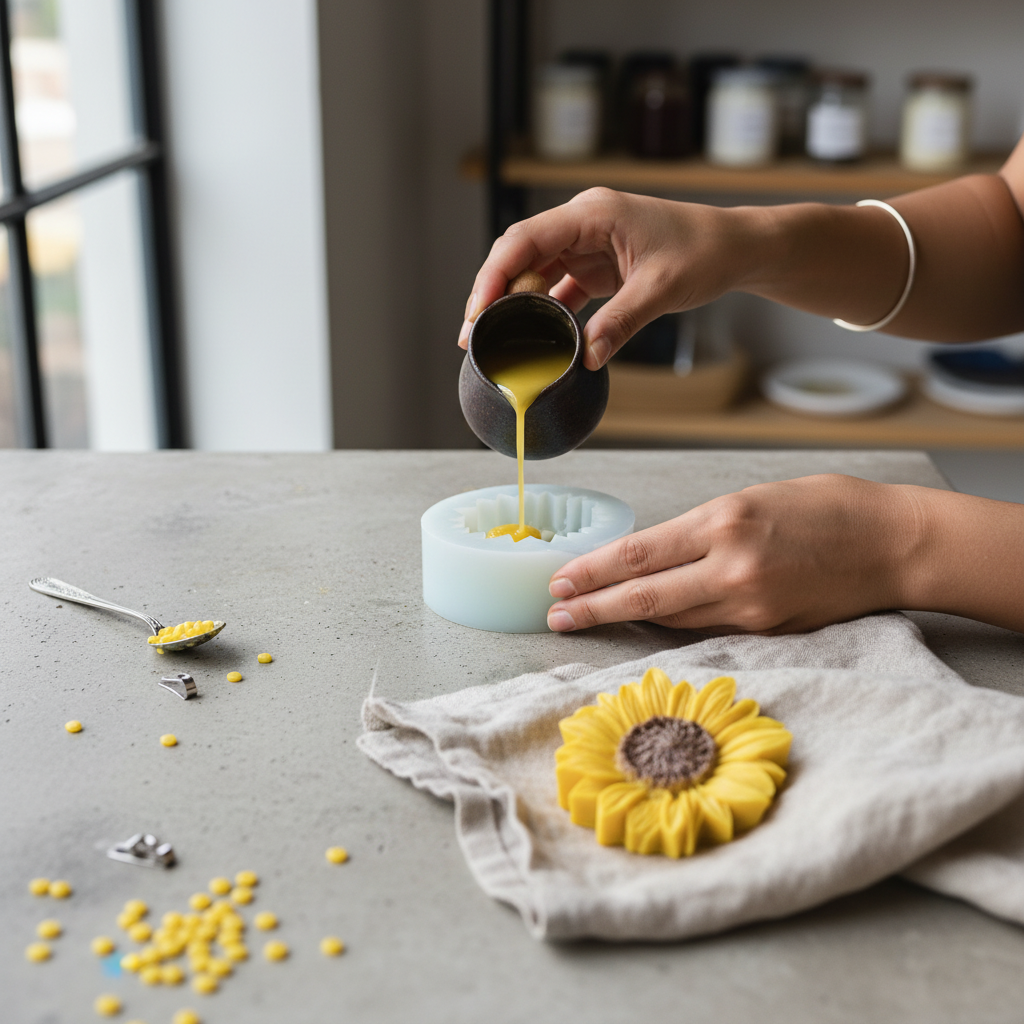 Sunflower Silicone Mould