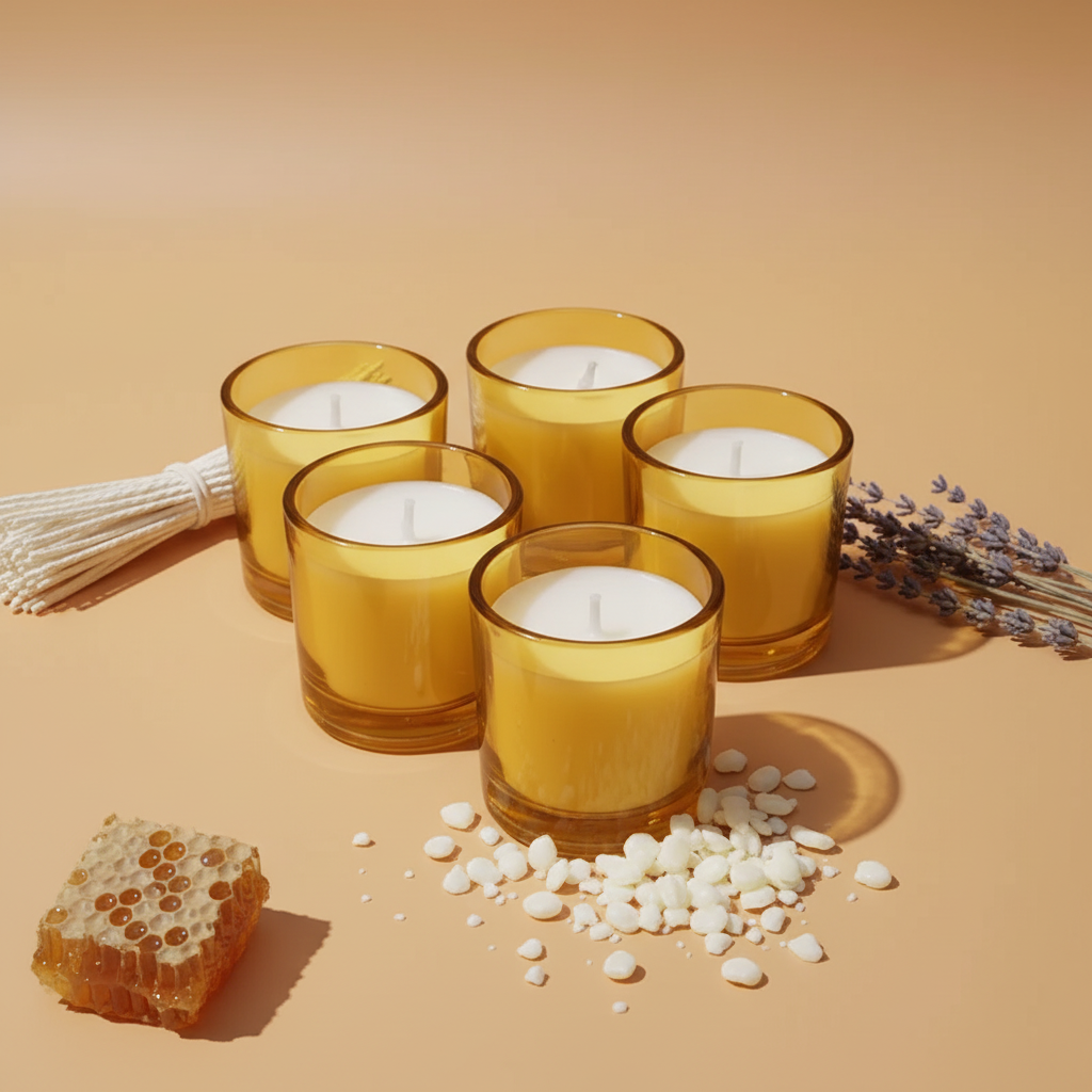 Shot Glass Candle- Yellow | Melt & Mold