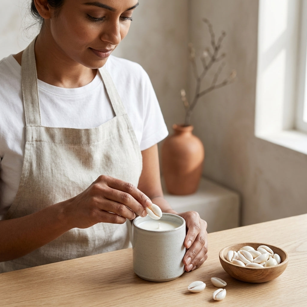 White Shells For Decor- 40gms