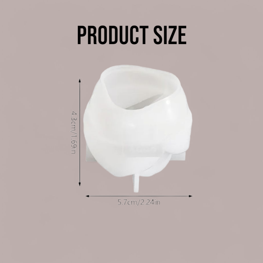 Melt & Mold Rose Bud Silicone Mould for candle making
