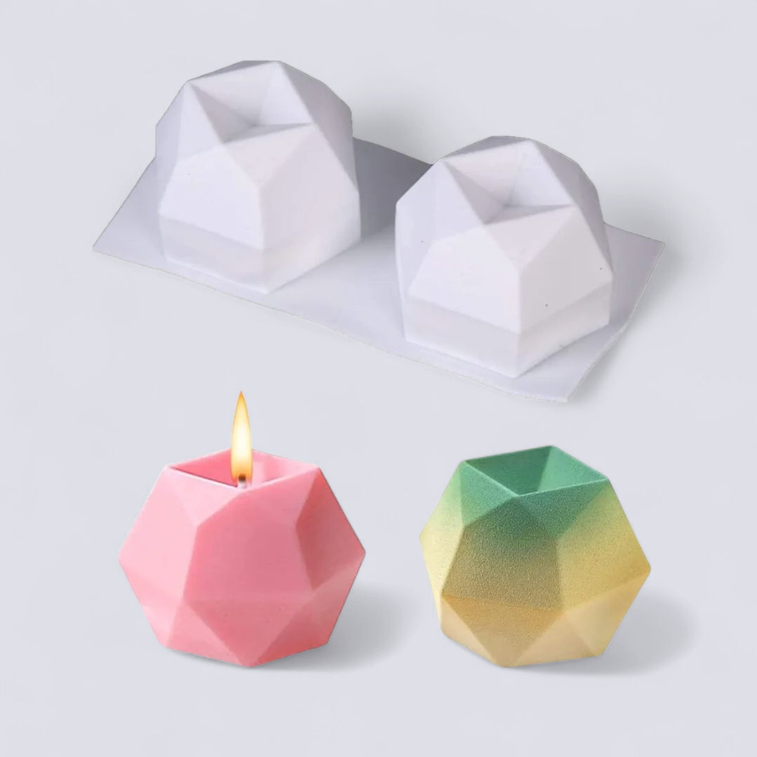 Melt & Mold Diamond Silicone Mould for candle making