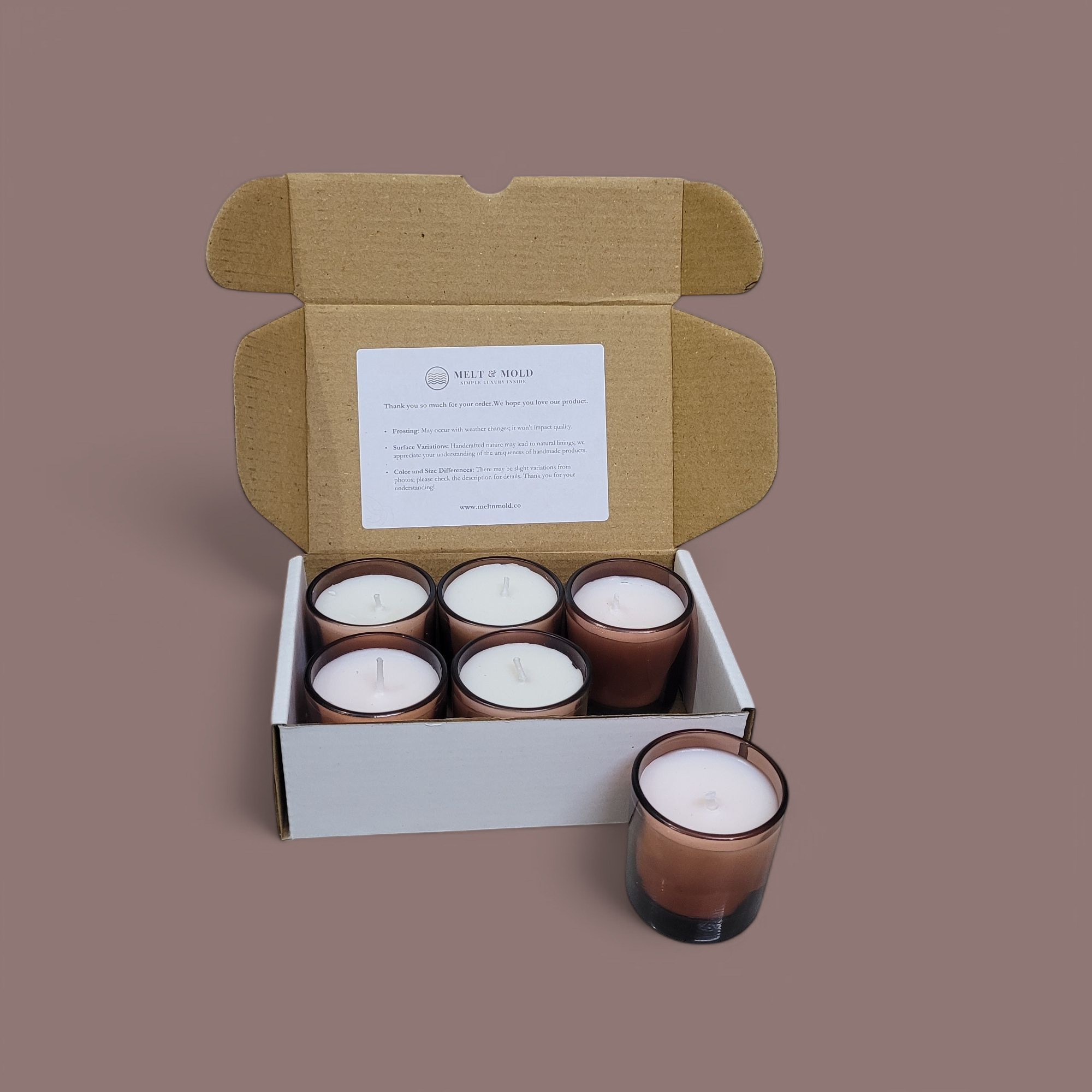 Shot Glass- Brown
