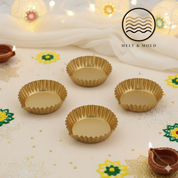 Diya Metal Urli- Pack Of 2