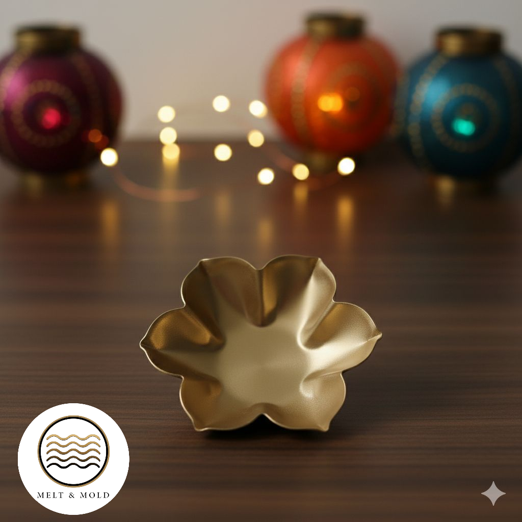Approx. 3.5 Inch Flower Urli