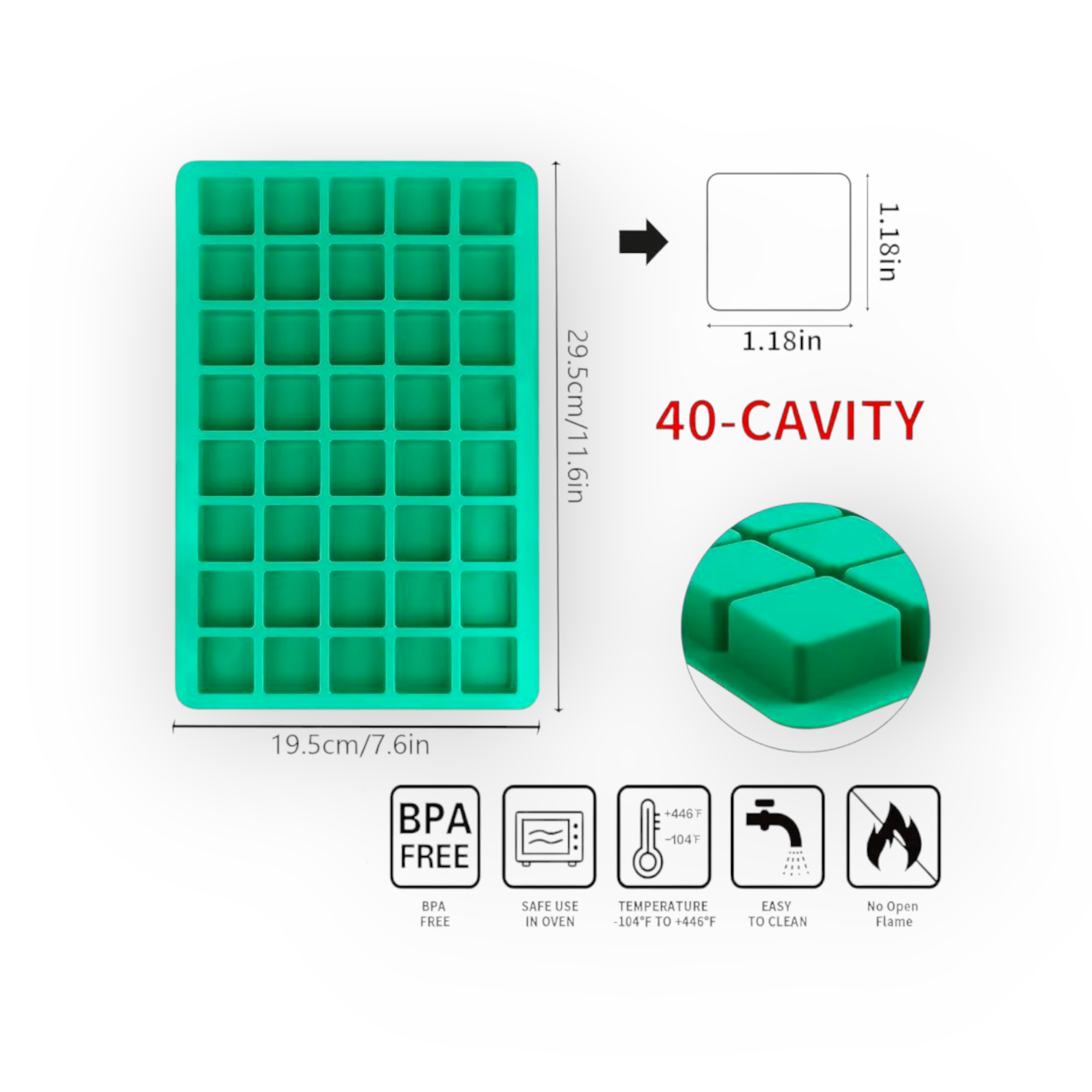Melt & Mold Mini Cube Mould