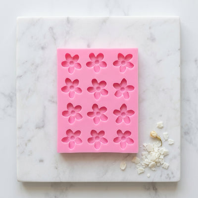 12 Cavity Flower Mould
