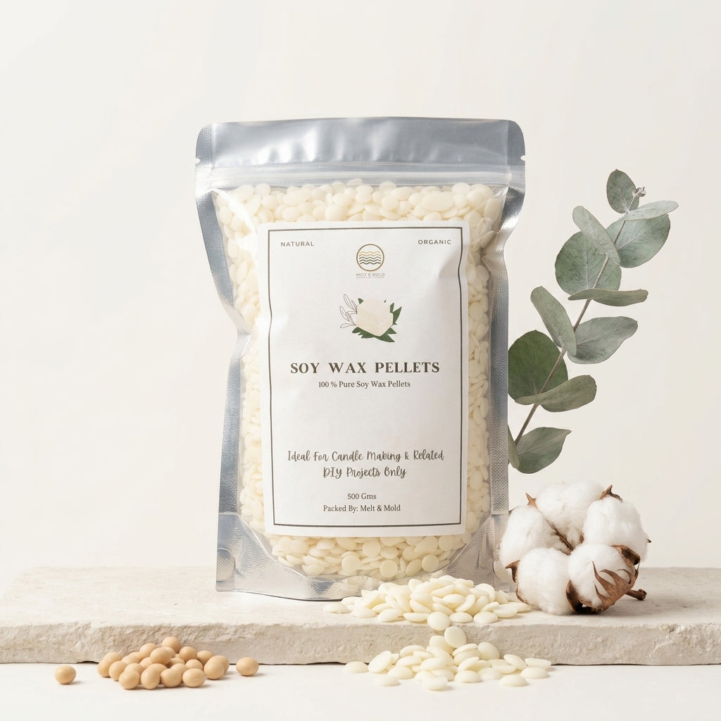 Soy Wax Pellets for Candle Making | Melt & Mold