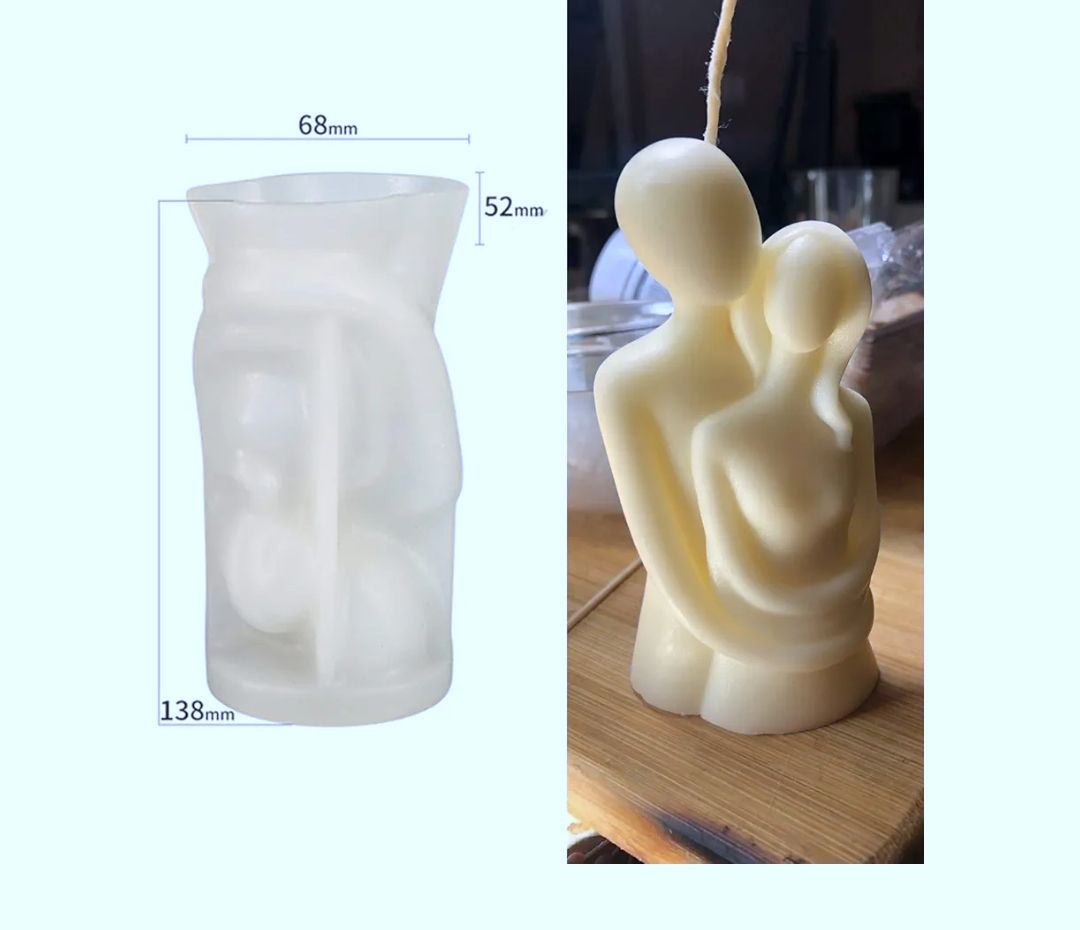 Melt & Mold Couple Silicone Mould for candle making