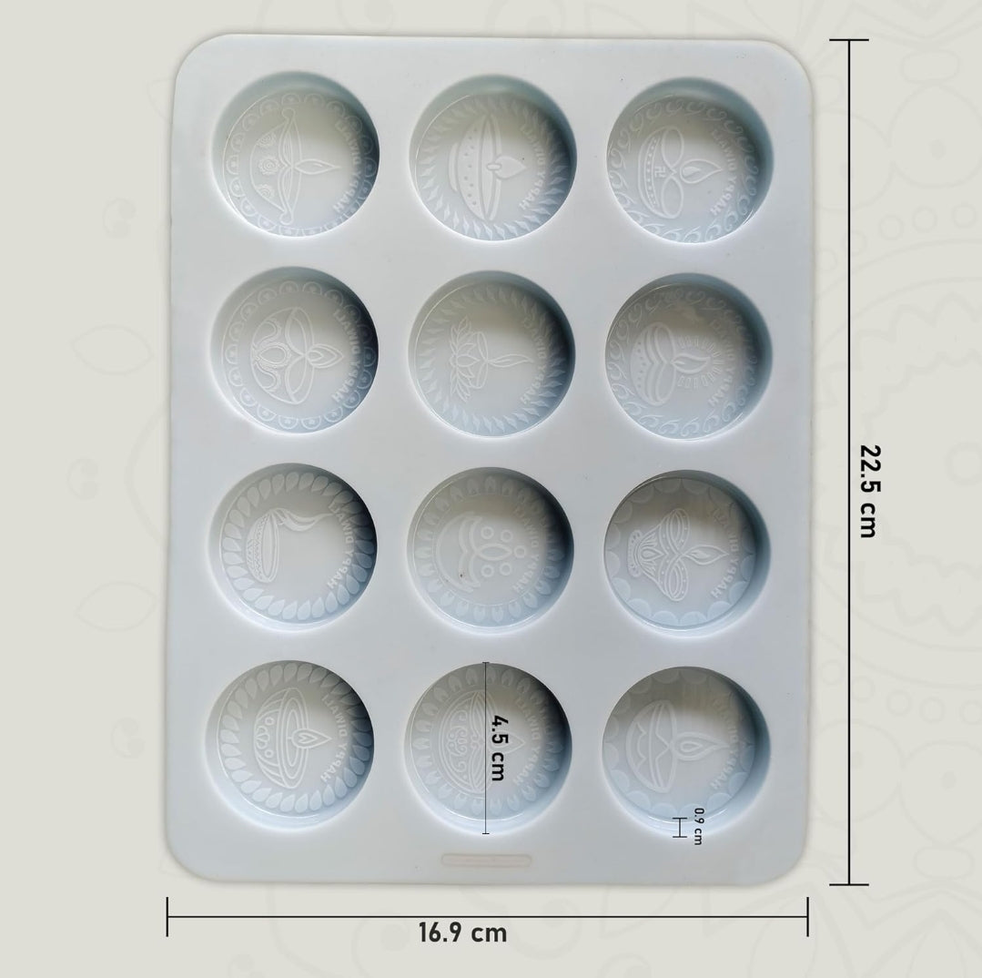 Multicavity Diwali Coin Mould