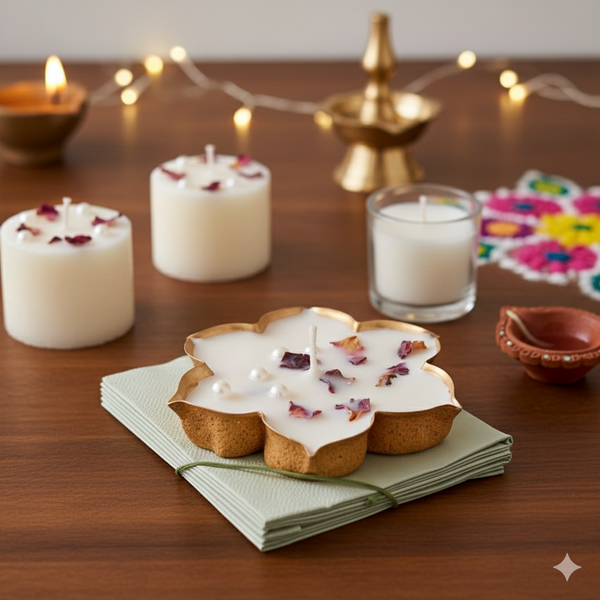 6 mm Pearl For Candle Decor- Approx. 150 pcs