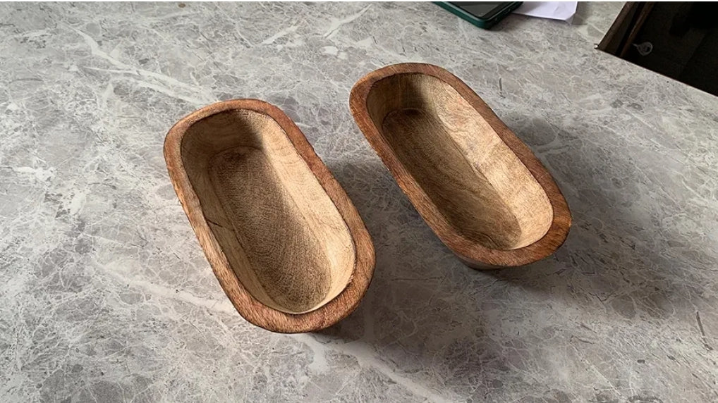 Wooden Dough Jar