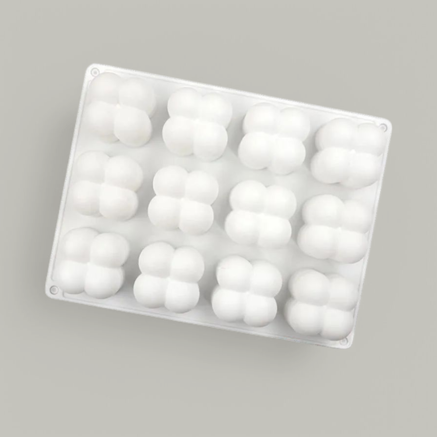 Melt & Mold Mini Bubble Silicone Mould for Candle Making
