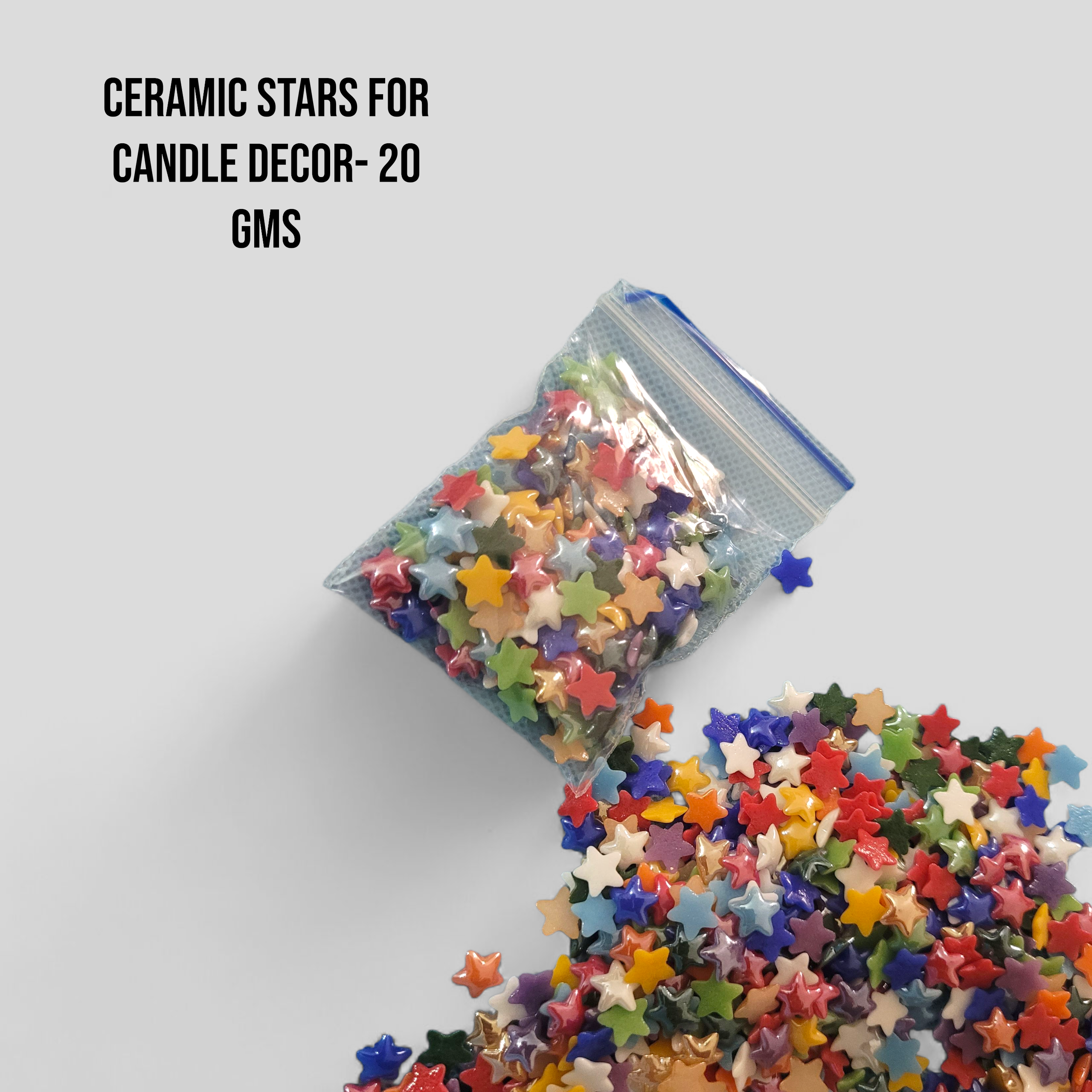 Ceramic Stars For Candle Decor-Approx 150 pcs