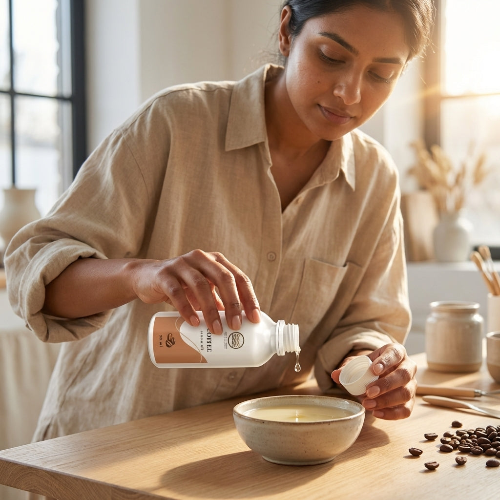 Coffee Fragrance Oil – Product View | Melt & Mold