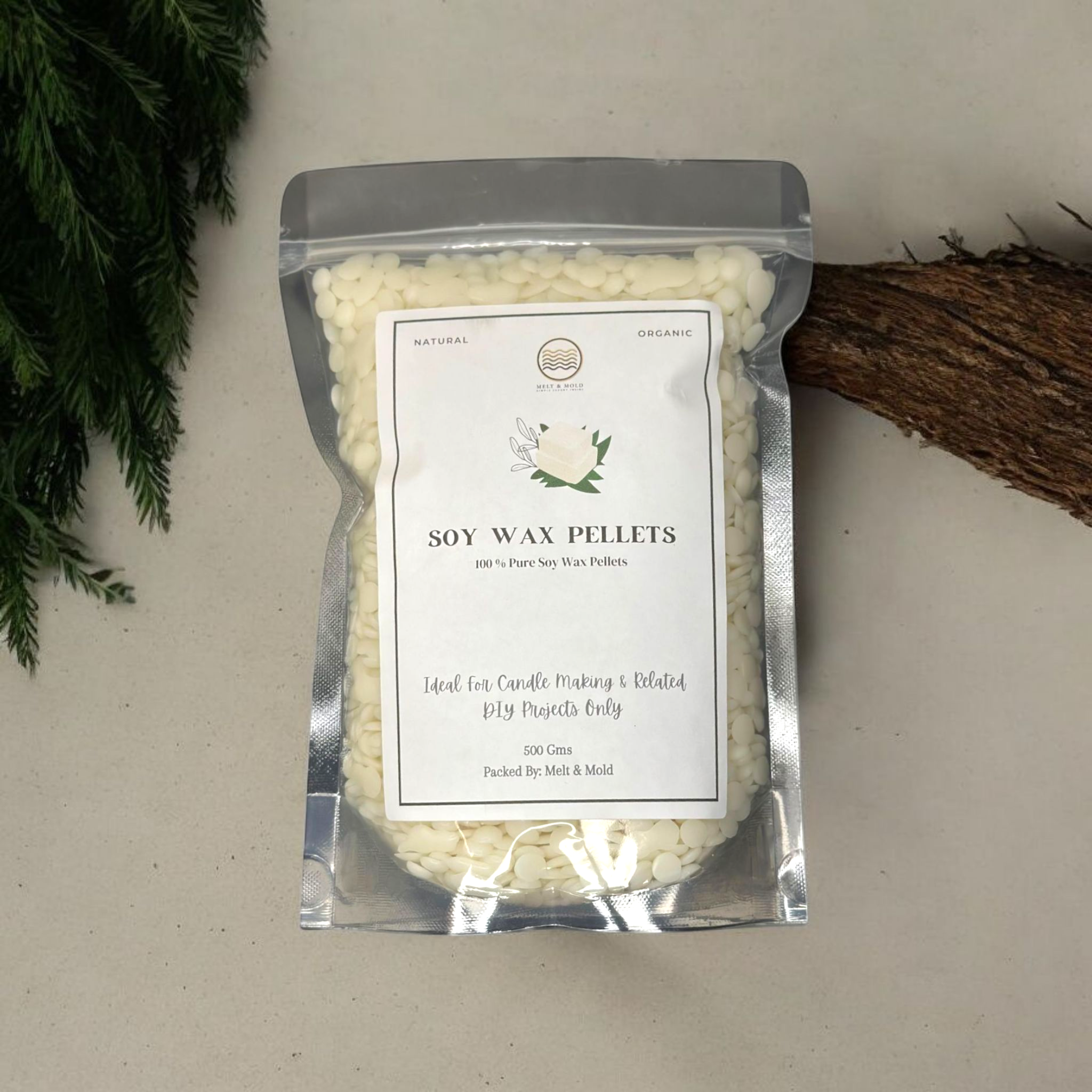 Melt & Mold Soy Wax Pellets for Candle Making